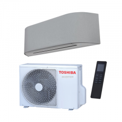 Aire acondicionado split Inverter Toshiba HAORI 16 de 4.6 kW con revestimiento de tela
