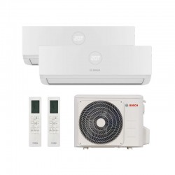 Aire Acondicionado 2x1 WiFi Bosch Multi Split Climate R32 (3000+3000 frigorías)