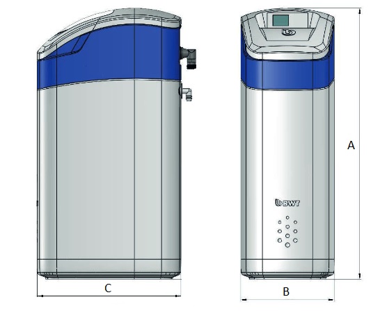 Descalcificador de agua PERLA SILK XL de 25 litros